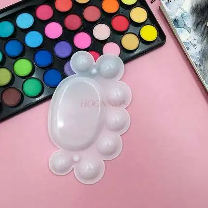 Ручная роспись материалы картина гуашь коробка Детский рисунок палитра пластина