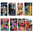 Европа Мода Рок граффити девушки патчи Сделай Сам женщина футболка пользовательский Патч наклейка на одежду теплопередача Моющийся Винил