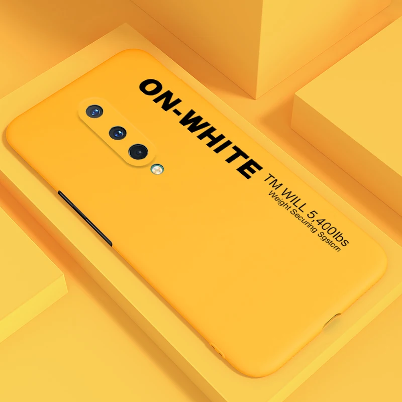 Жесткий пластиковый Чехол для Oneplus 8 Pro матовый тонкий чехол 5 5t 6 6t 7 7T 1 + oneplus 6T