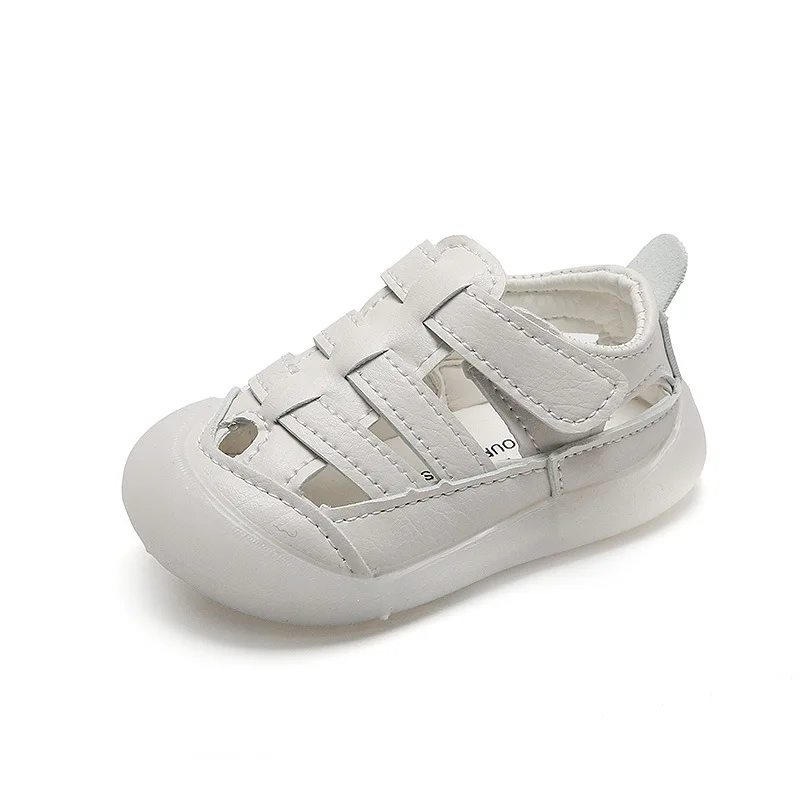 

Summer Baby Girl Sandals Genuine Leather for Girls Boys Children Shoes Soft Bottom Leather Little Kids Sandals Toddler Shoes