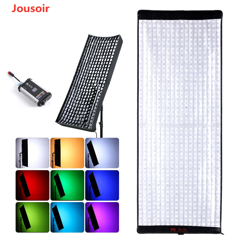 Falcon Eyes RGB 200W 2700K ~ 9999K портативная Гибкая скатерть для студийной