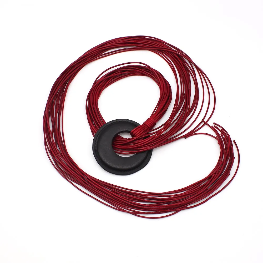 Ожерелья D &amp в стиле панк ручной работы Этнические Племенные кожаные ожерелья