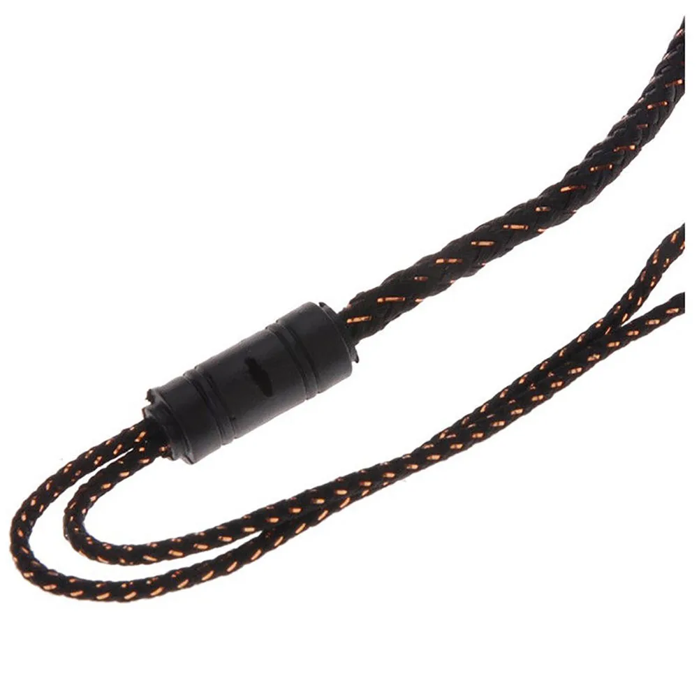 

1.2m Braided Cable Noise Isolating Stereo In-ear Wired Earphone for Samsung HTC