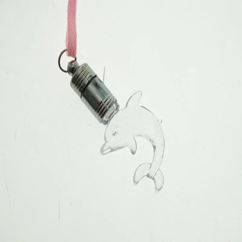 Светодиодный синий Магнитный светильник подвеска ожерелье Рождество день