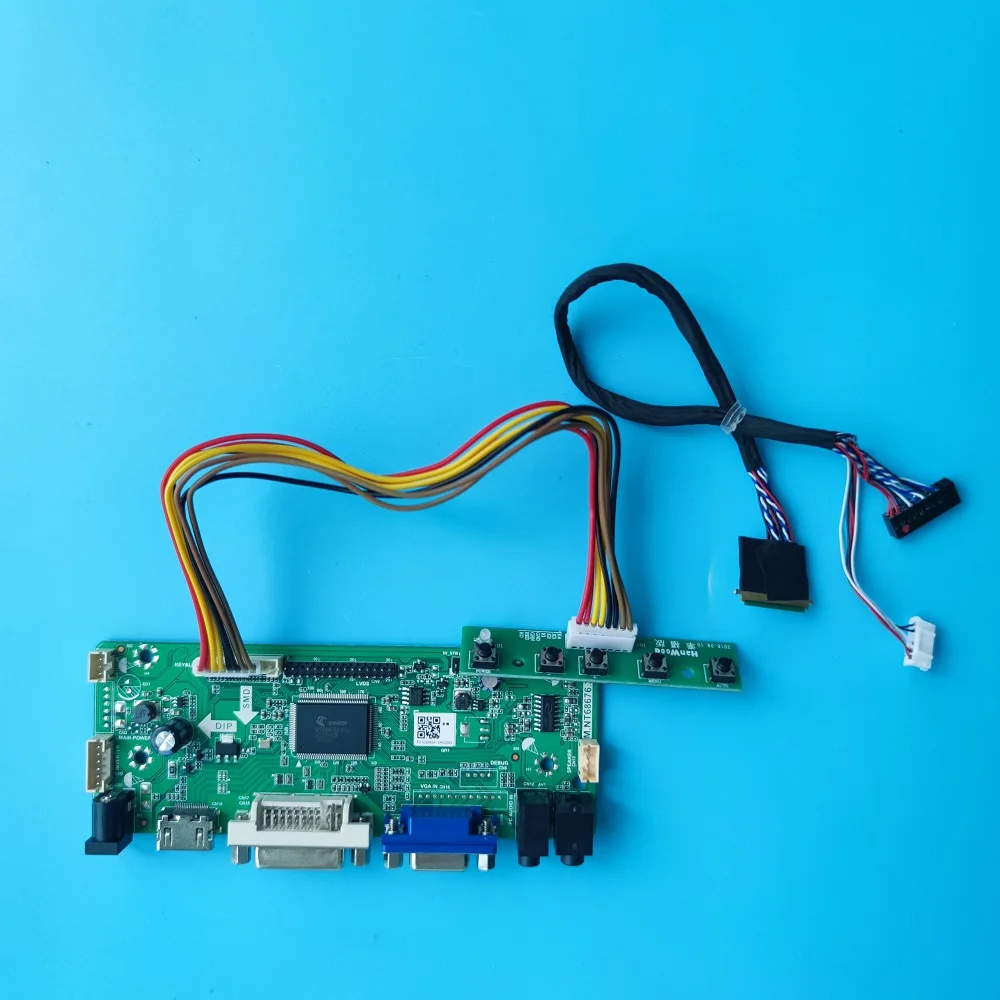 

Kit For B156XW03 V1/V0/V2 1366X768 Panel 15.6" Controller board DVI Audio LCD LED VGA HDMI-compatible AUO display Driver