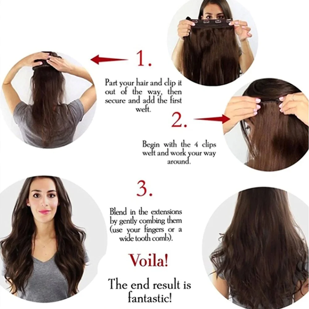 loira cabelo marrom preto cabelo peças para meninas