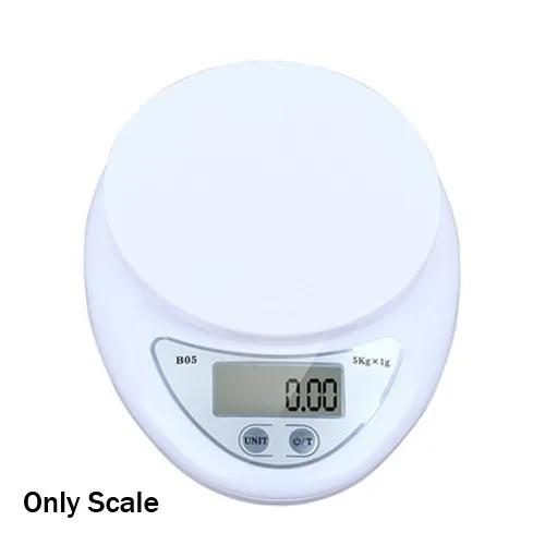 

5KG/1G Kitchen Scale Weighing Scale Food Diet Postal Balance Measuring LCD Electronic Scales Suitable for household Kitchen