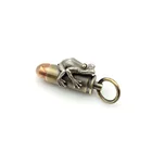 1 шт. экстренный инструмент EDC для выживания на открытом воздухе белая латунная лягушка стандартная коробка для таблеток Водонепроницаемая Капсульная печать портативный брелок