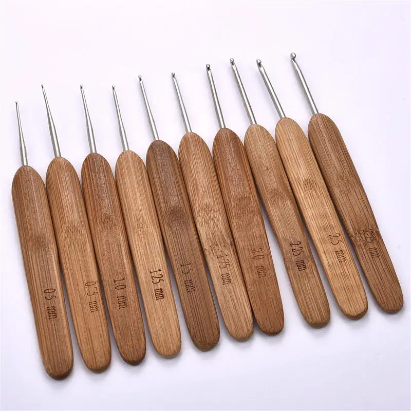 8 шт. набор крючков для вязания 0 5-2 75 мм