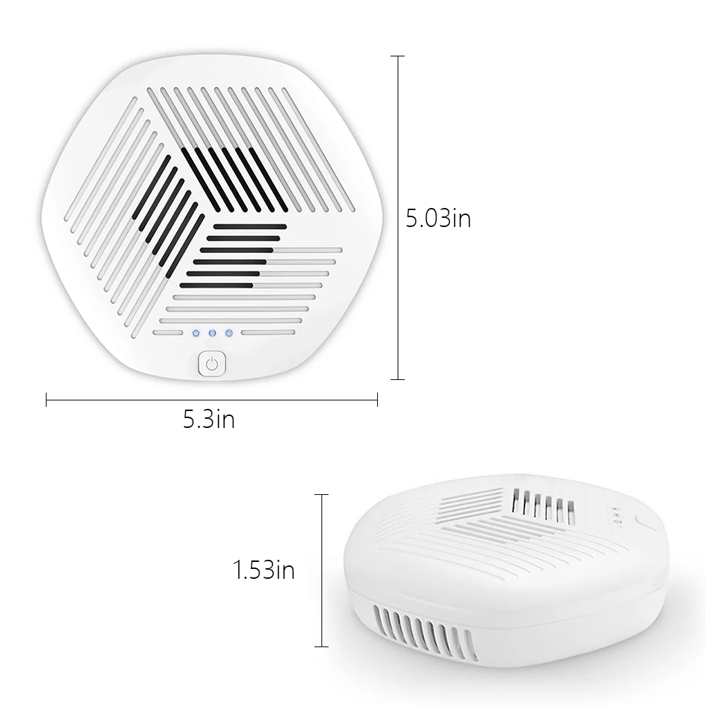 

Rechargeable Ultrasonic Mite Repeller Controller Device Home Noiseless Sterilization Mite Killer Bug Insect Mite Killer Repeller