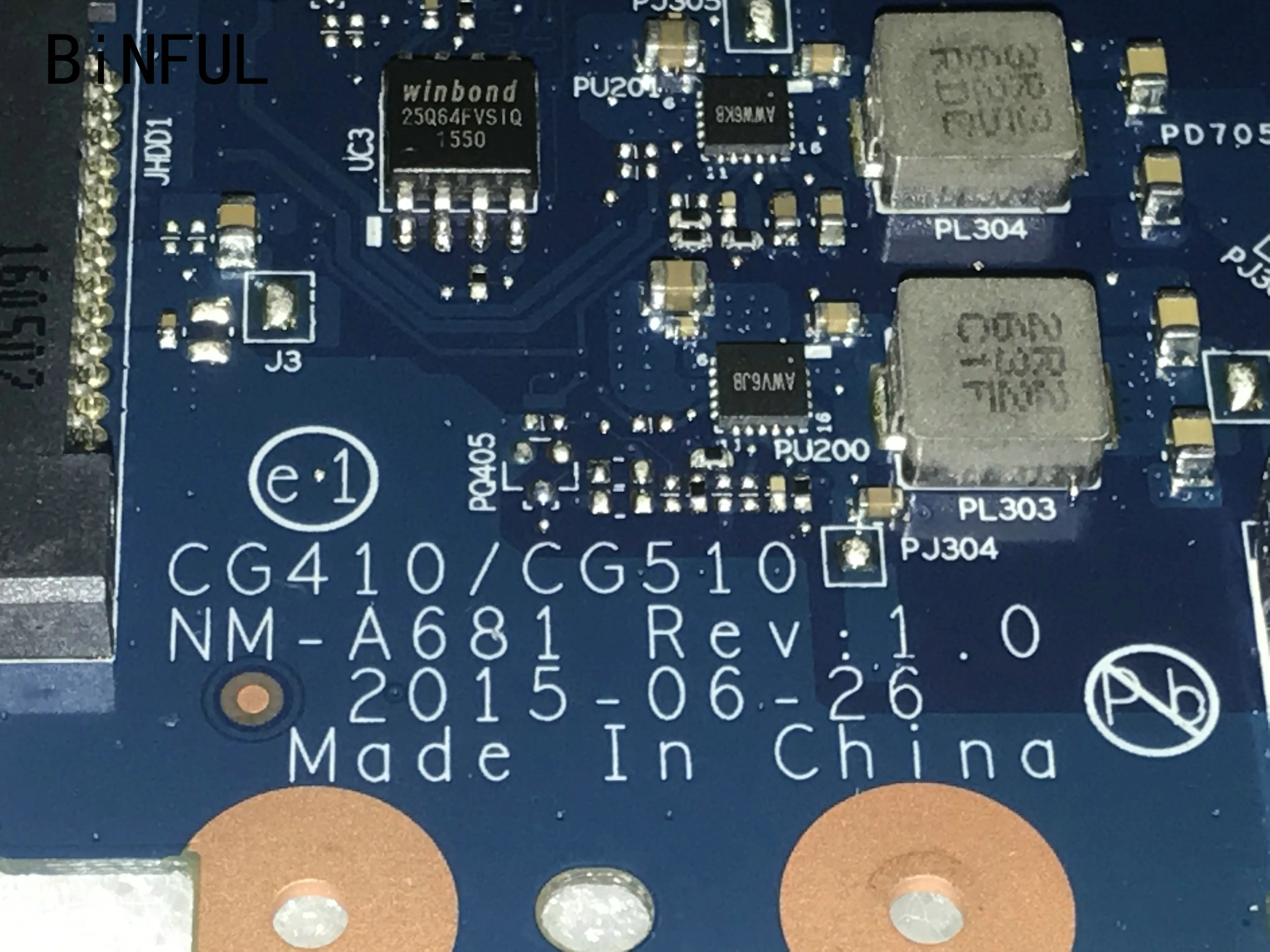 Быстрая доставка. Новый товар CG410 / CG510 NM A681 для материнской платы ноутбука LENOVO 100