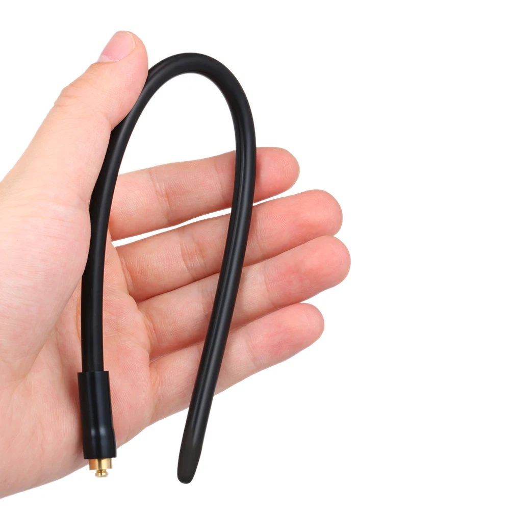 Силиконовые уретральные расширители с электрическим током заглушка для пениса