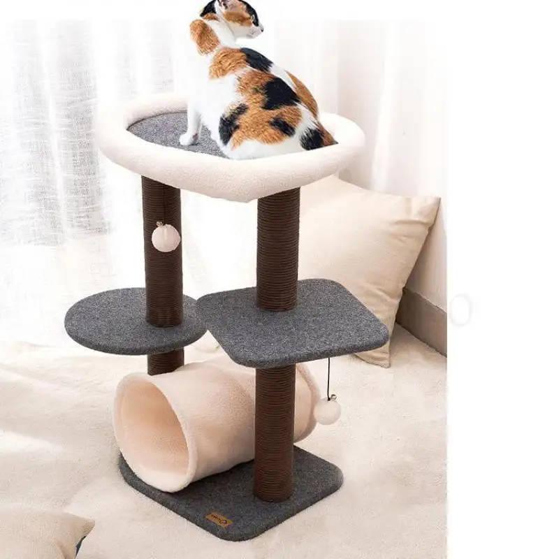 Всесезонная креативная простая маленькая Рамка для скалолазания кошки дерево