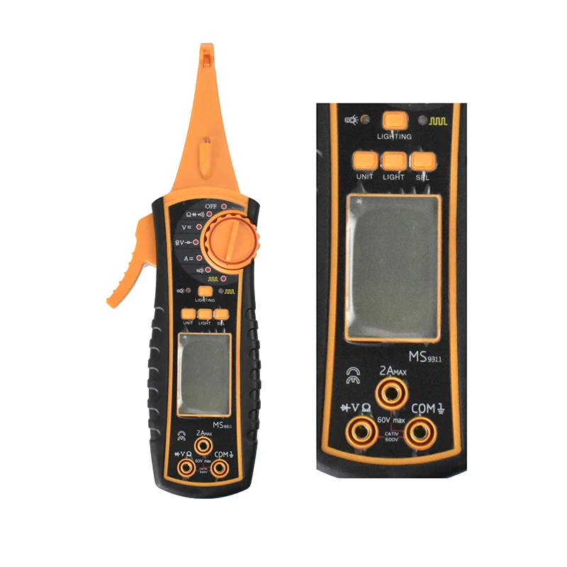 Автомобильный тестер переменного/постоянного тока мультиметр с лампой