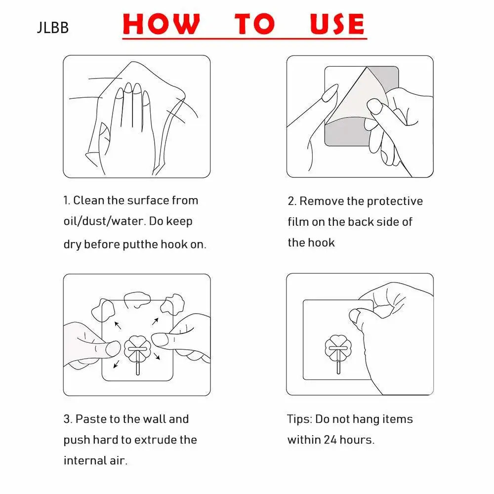 

20Pcs 6x6cm Transparent Strong Self Adhesive Door Wall Hangers Hooks Suction Heavy Load Rack Cup Sucker for Kitchen Bathroom