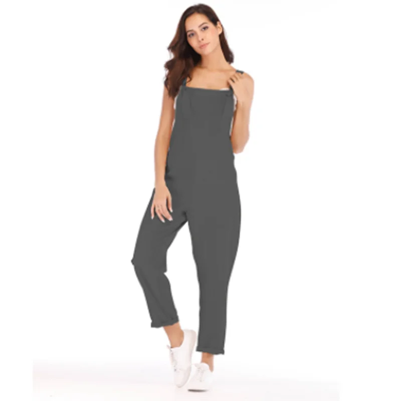Jumpsuit women Loose plus size cargo pants one-piece strap overalls casual trousers fashion streetwear cute sexy clothings 2021