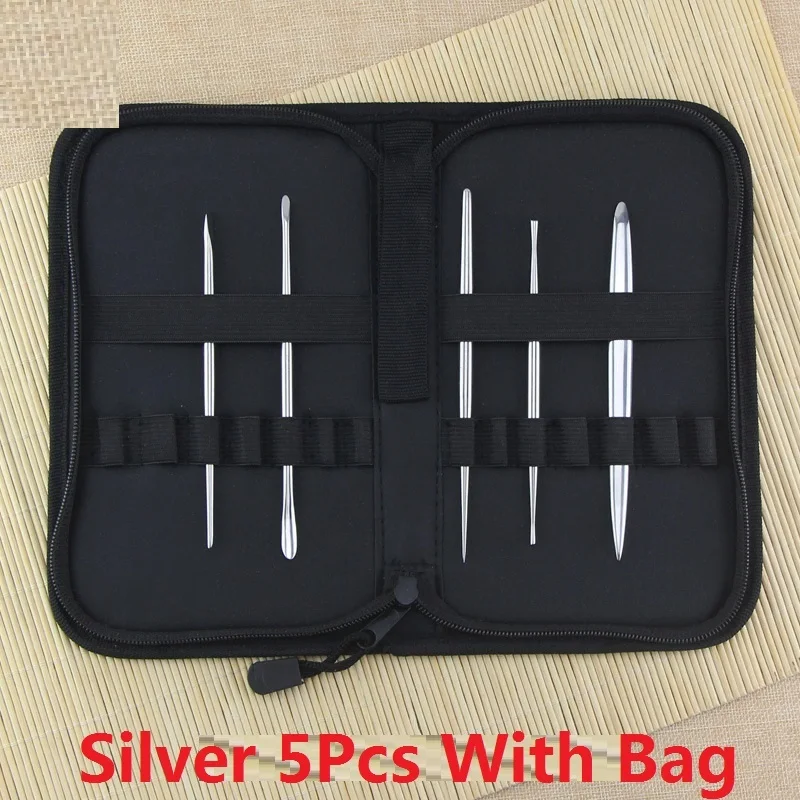 1/5 шт скульптурный инструменты представительского класса со стальным иглы Сталь