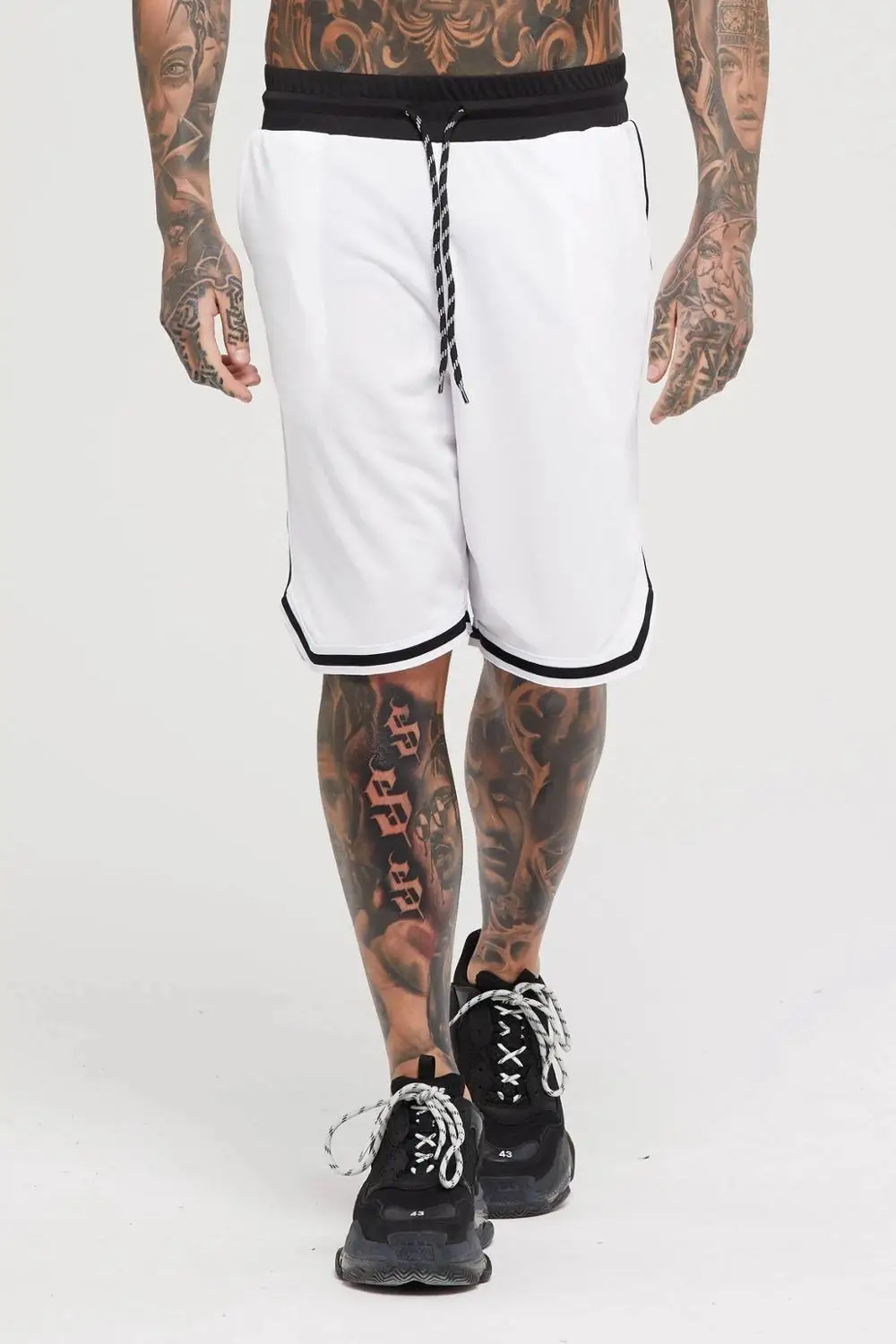 

Mens Breathable Shorts Fitness Bodybuilding Fashion Casual Gyms male Joggers Workout Brand Beach Slim short Pants Size M-XXL