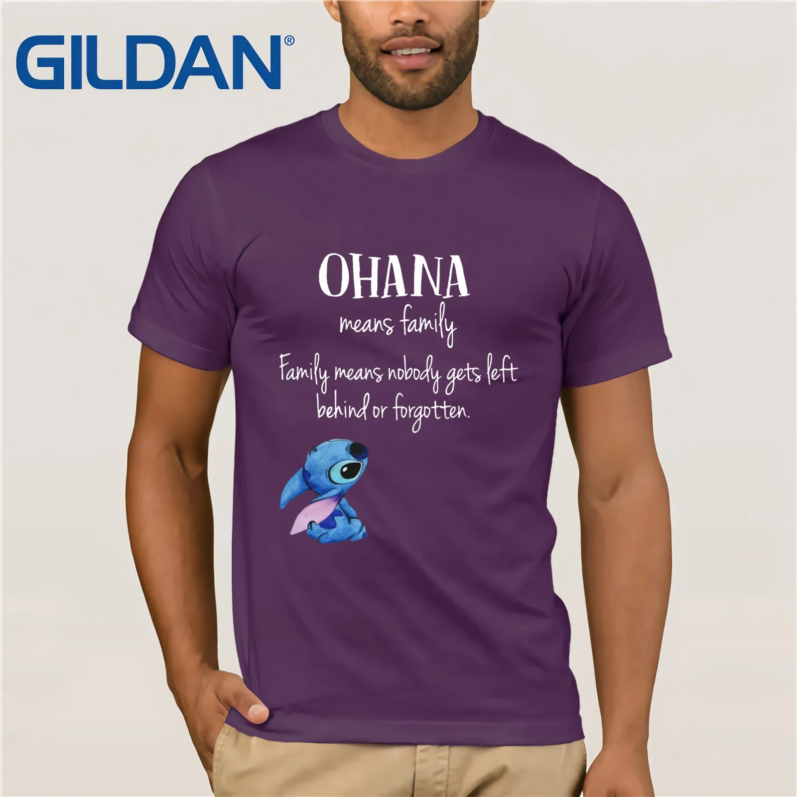 Ohana значит семья означает что никто не остался или забывает Лето 2019 Мужская