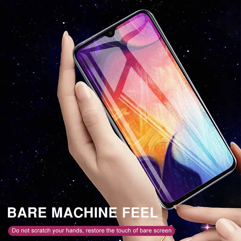 3 шт./лот закаленное защитное стекло полное покрытие для samsung Galaxy A10 A20e A30 A40 A50 A60 A70