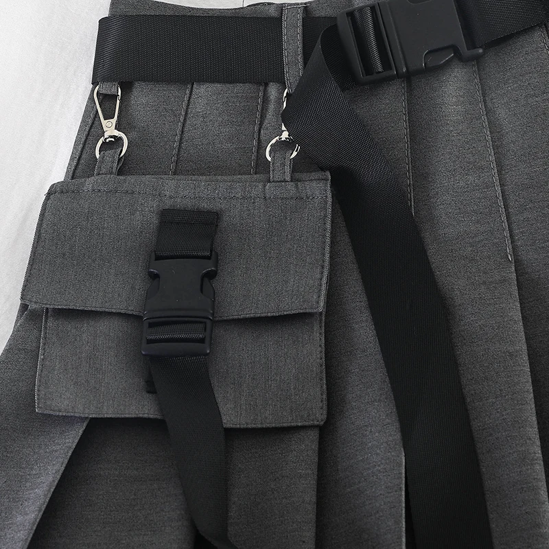 Корейские однотонные стиль Харадзюку трапециевидная Женская юбка женская мода с