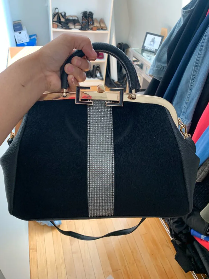 Новая мода pu Ms. Boston сумка через плечо сумка из конского волоса сумка через плечо bolsa