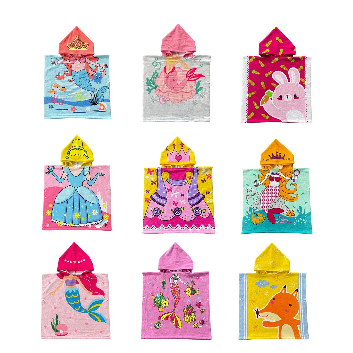 Детское пляжное полотенце мягкое одеяло для младенцев детский банный халат с