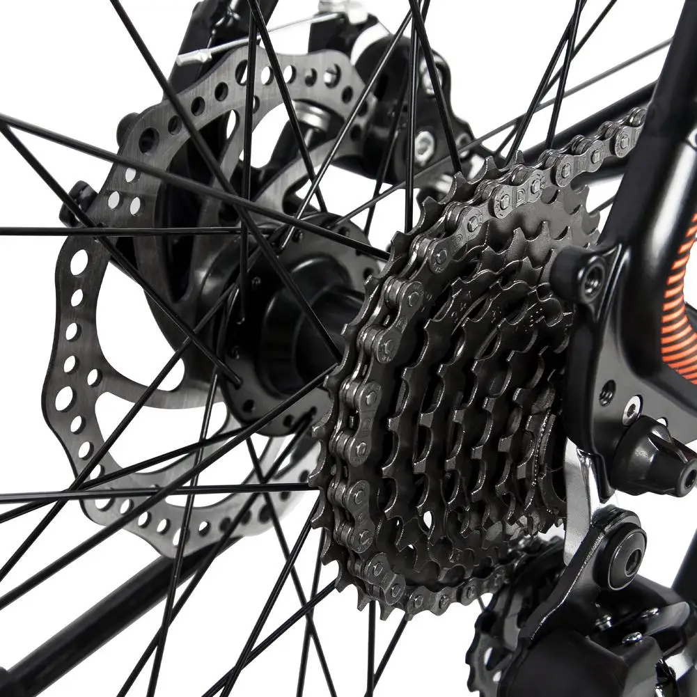 

26" Aluminum Alloy MTB 24-speed Double Disc Brakes Mountain Bike With Front Fork For Adults