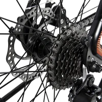26 Aluminum Alloy MTB 24-speed Double Disc Brakes Mountain Bike With Front Fork For Adults
