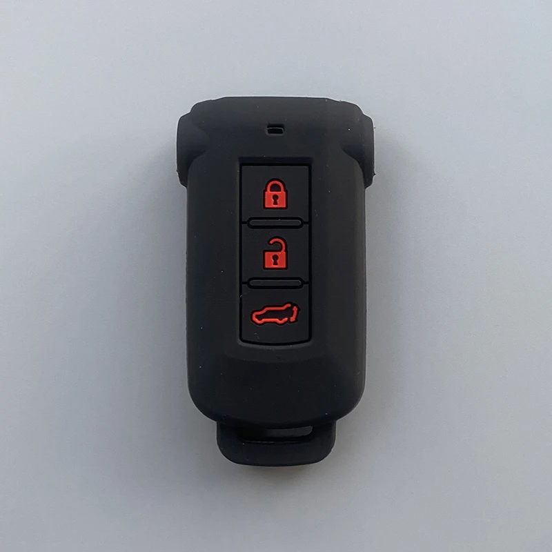 

Силиконовый чехол для ключей от машины для Mitsubishi Delica D5 Outlander 2014, Pajero, сумка для автомобильных аксессуаров с дистанционным управлением