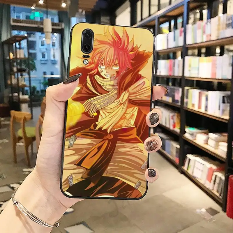 

Anime Natsu Fairy Tail Lucy Phone Case For Huawei honor Mate P 10 20 30 40 Pro 10i 9 10 20 8 x Lite