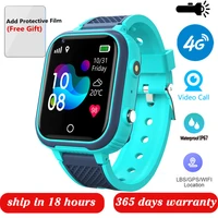 4g smart watch kids camera gps wifi waterproof video call monitor tracker location phone watch for child students