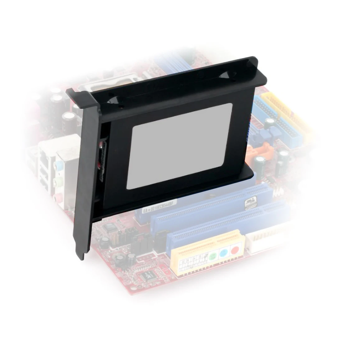 XT-XINTE пластиковый PCI слот 2,5 дюймов HDD/SSD Монтажный кронштейн жесткий диск адаптер шасси задний кронштейн держатель жесткого диска