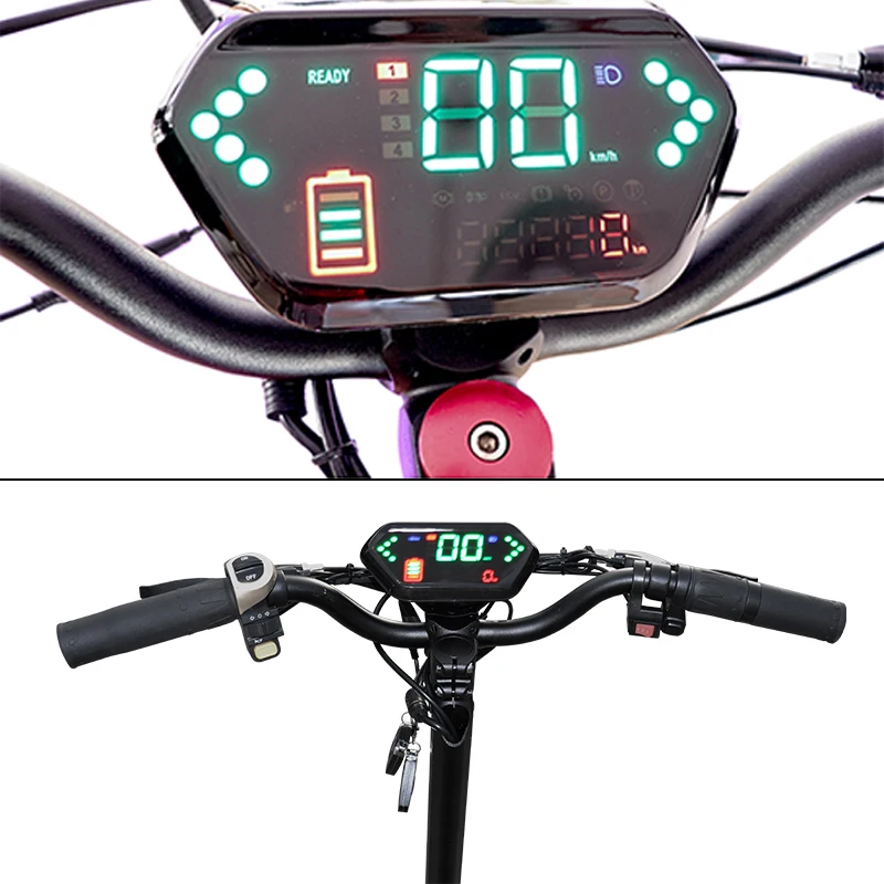 

EU USA Stock Electric Scooter 60v 3200w Dual Drive monopattino elettrico with Seat Foldable E Scooter 80KM/H Max Speed Duty Free