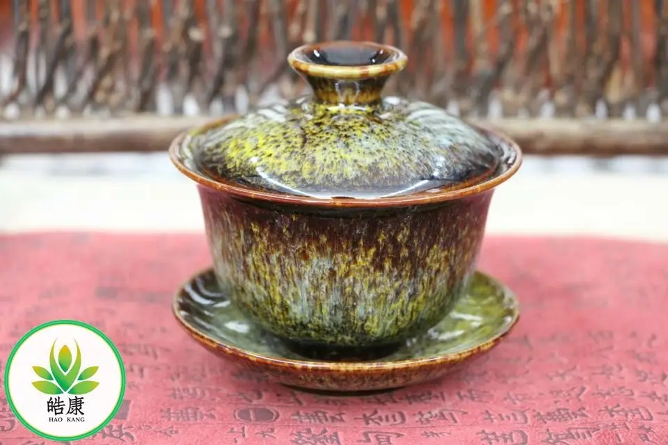 

Китайская чайная посуда Гайвань Драконий глаз