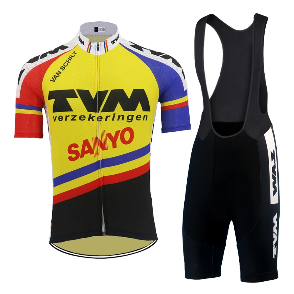 

Classic Short Sleeve Men Bicycle Set Summer Road Professional Cycling Jersey Mountain Bike Sportswear Maillot Ciclismo Triathlon