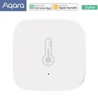 Умный датчик температуры воздуха Aqara, датчик влажности, дистанционное управление Zigbee, работает с приложением MiHome и приложением Mi Home для Xiaomi Mijia