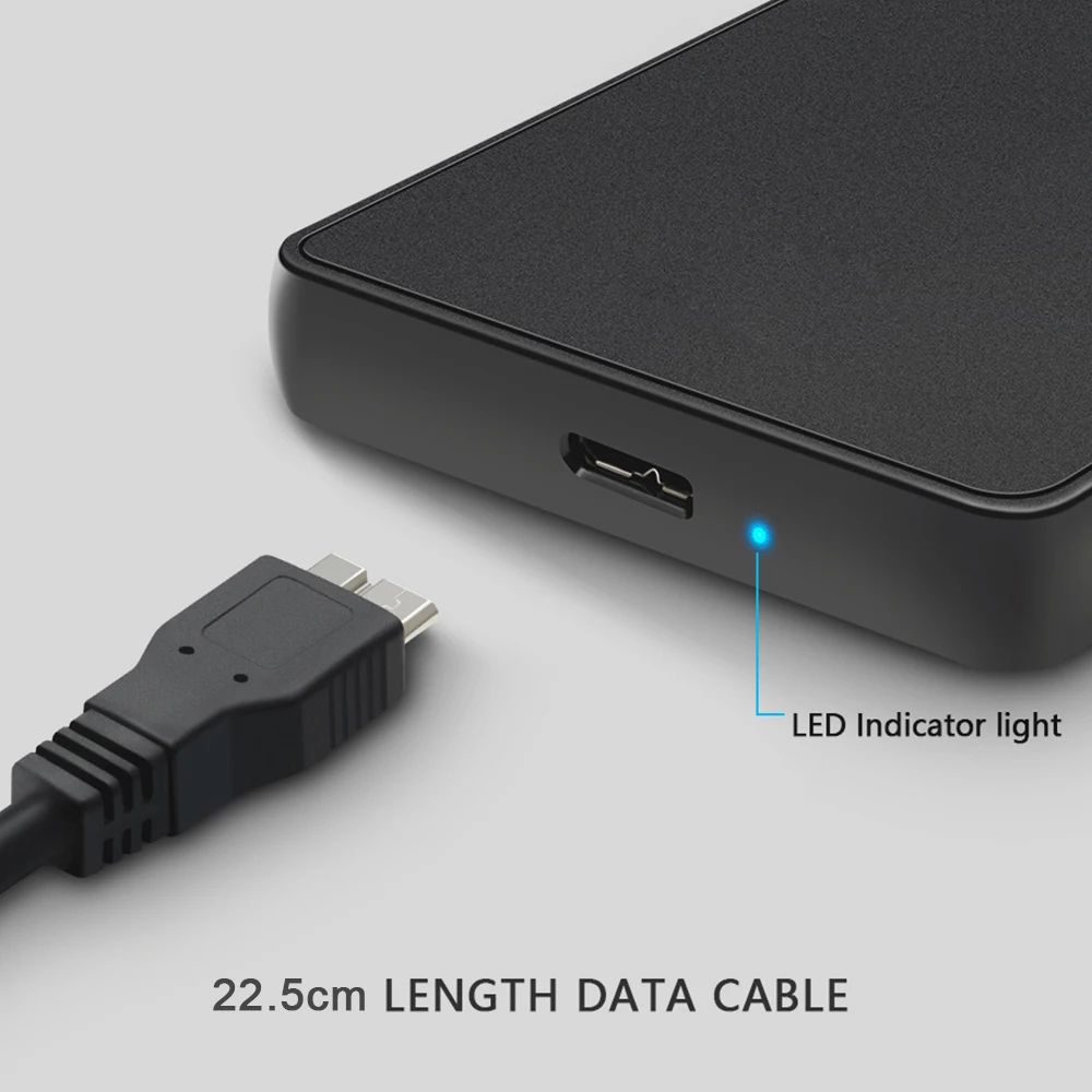 Жесткий диск Rocketek 2 5 дюймов SATA USB 3 0 SSD адаптер жесткий коробка внешний HDD корпус