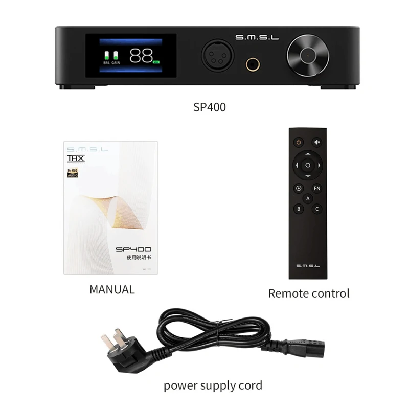 SMSL SP400 полностью сбалансированный THX AAA 888 6 5 мм SE Out XLR RCA Усилитель для наушников dac