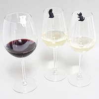 silicone bottle label wine cup recognizer personality brewing wine recognizer bar distinguish drink cup label bar party supplies