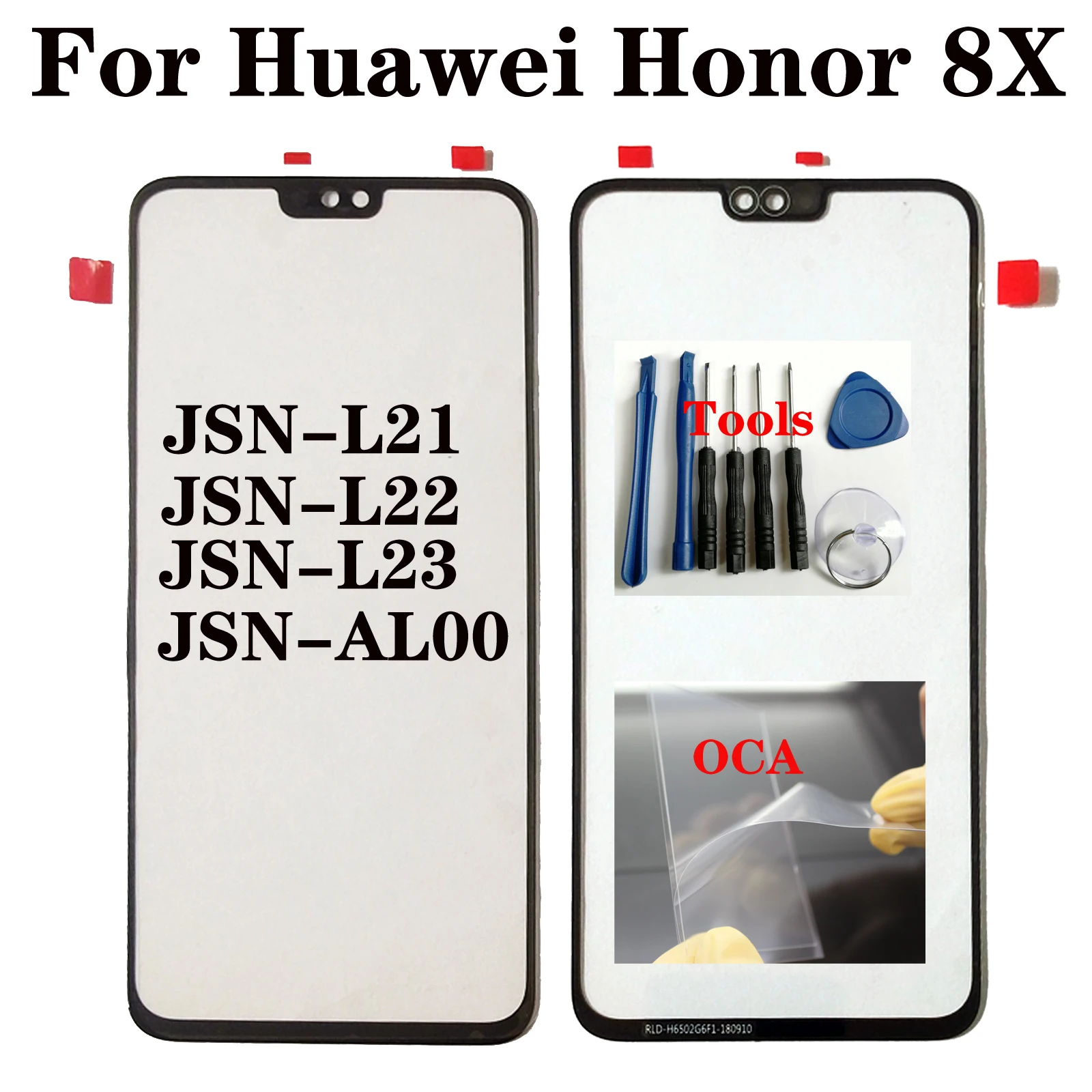 Сменный экран Shyueda для Huawei Honor 8X внешнее стекло с передним экраном 6 5 дюйма