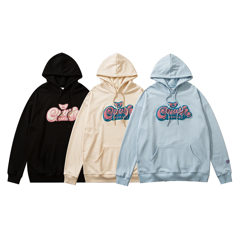 

Hoodie Cartoon Men's Streetwear Oversized Women's Sweatshirt Fall/Winter 2021 Cotton Loose Pullover Top New Arrival