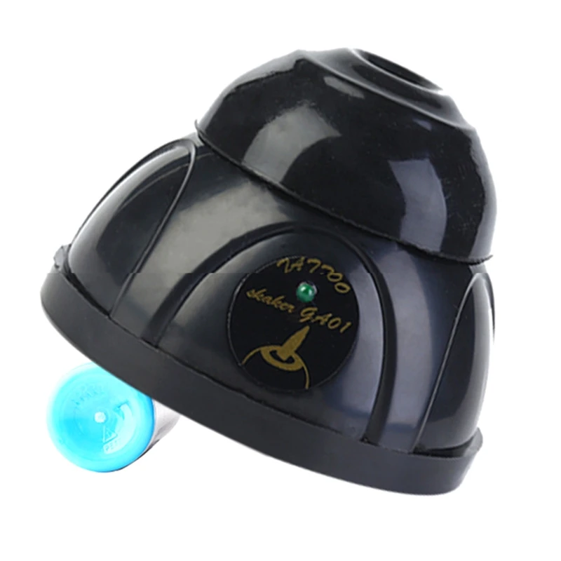 Tattoo Pigment Ink Electric Shaker Stirrer Nail Polish UV Gel Vortexer Mixer Nail Polish Gel Shaking Mixer Tattoo Supply Black