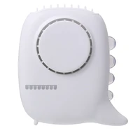 mini hanging neck fansmall usb desk handheld portable personal cooling air fan night light for office home travel