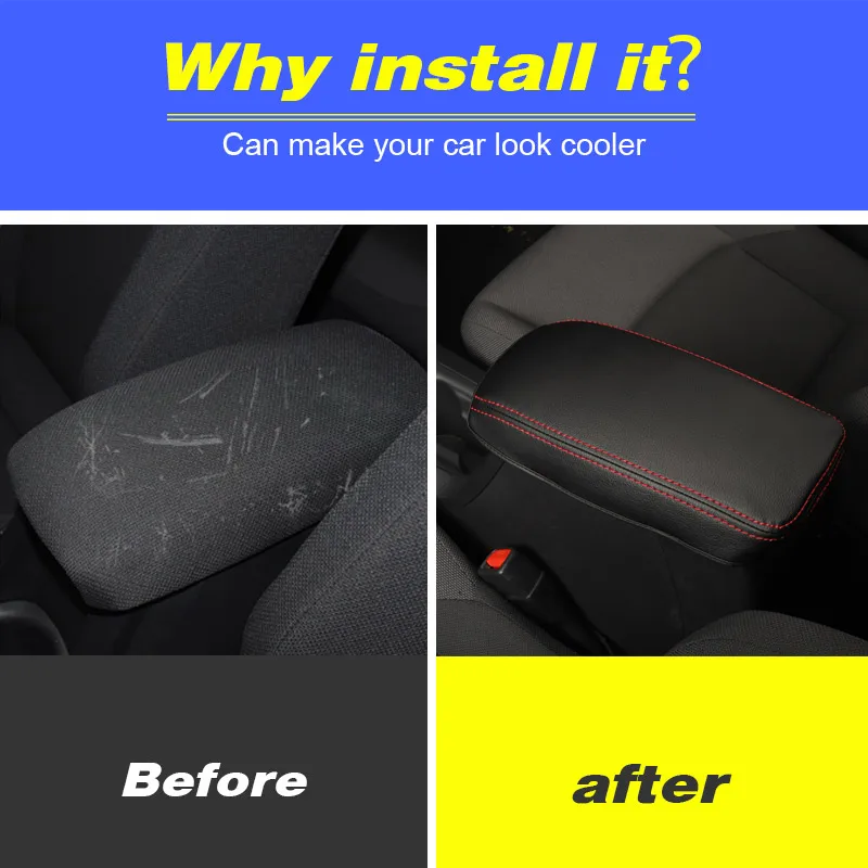 Hivotd автомобиль Подлокотник Крышка Интерьер Аксессуары защита центр консольная