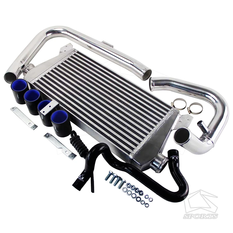 Комплект интеркулера с передним креплением алюминиевая труба подходит для 96 01 V *