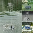 Мини-садовый плавающий фонтан на солнечной батарее, 1,0 Вт