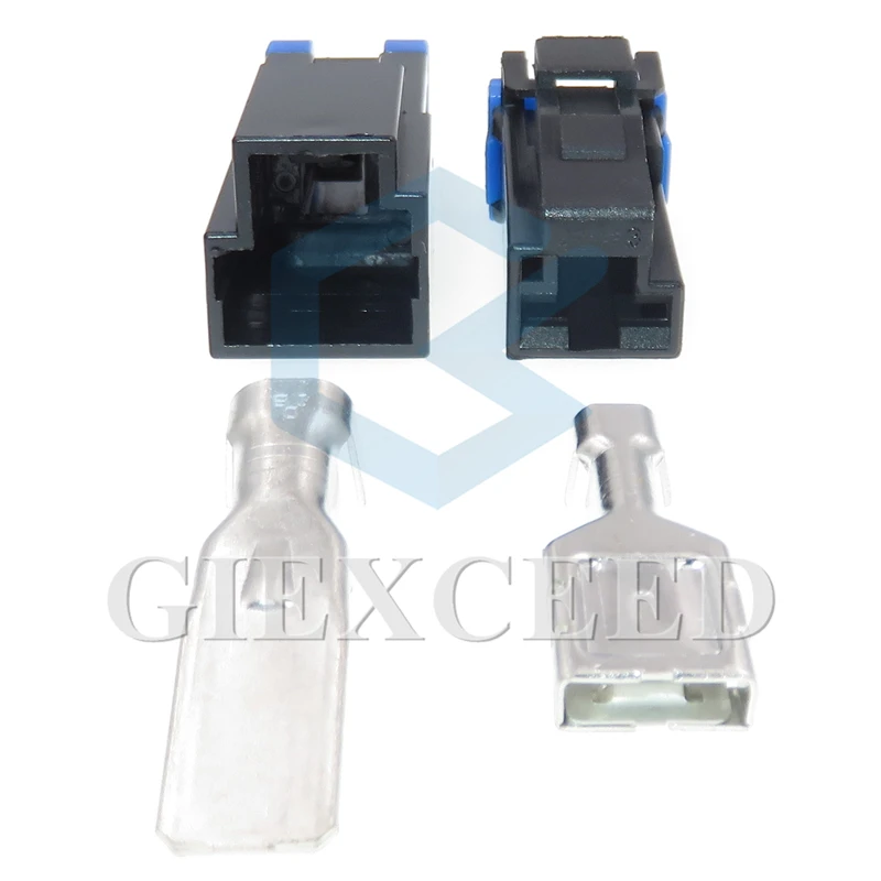 

2 Sets 1 Pin 9.5 Series 7122-4110-30 MG623688-5 7123-4110-30 MG613689-5 Automotive High Current Horn Wiring Socket