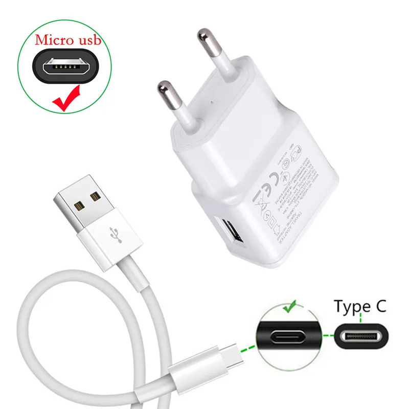 Micro USB Type C зарядный кабель для Samsung Galaxy Xiaomi Redmi 7 Huawei Y6p Honor Nokia HTC LG Oppo Vivo android зарядное