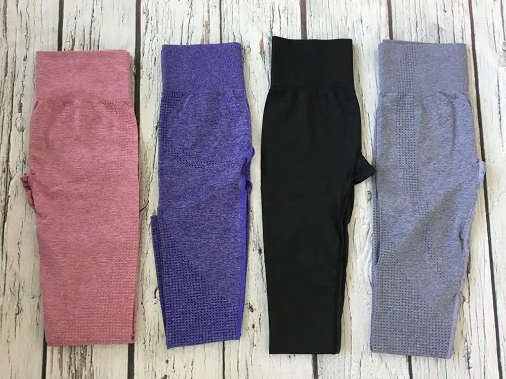 Бесшовные Леггинсы JGS1996 с завышенной талией для тренажерного зала женские